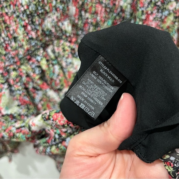 Arula Dress Women's 2X B Altar'd State Disty Floral Bohemian Tie Back Boho - Picture 6 of 6